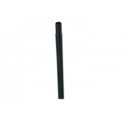 Tija sillín acero negro 25x360 p/nuez