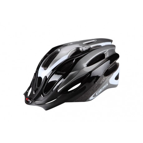 Casco adulto GES Rocket Negro-gris-blanco