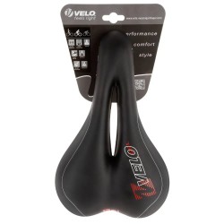 SILLIN VELO FLUSH GEL NEGRO VL 4078 COMFORT SADDLE