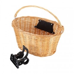 Cesta delantera Mimbre clip on