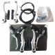 Conjunto frenos V-Brake ALHONGA manetas y puentes + cables y fundas